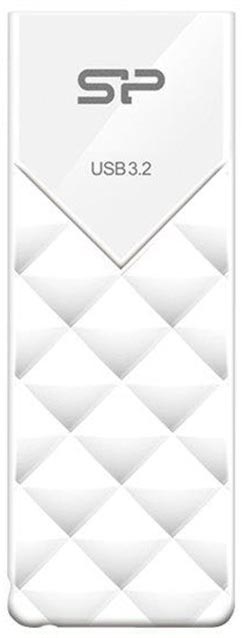 Флеш Диск Silicon Power 128Gb Blaze B03 SP128GBUF3B03V1W USB3.1 белый