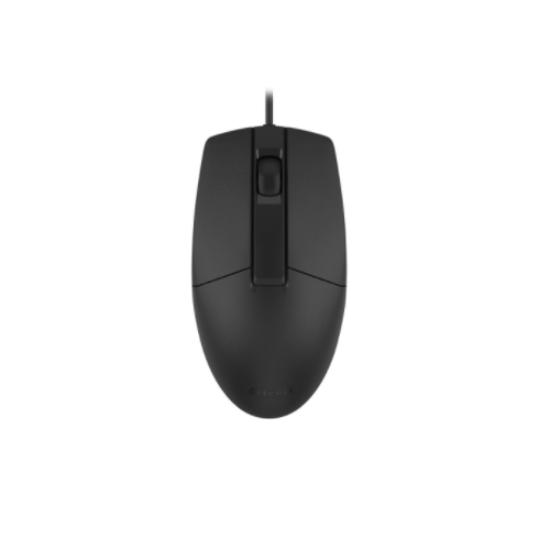 Мышь A4Tech OP-330S черный оптическая (1000dpi) silent USB (3but)