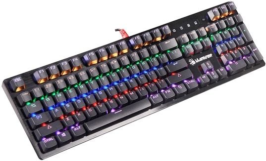 Клавиатура A4Tech Bloody B820R Blue S Black USB