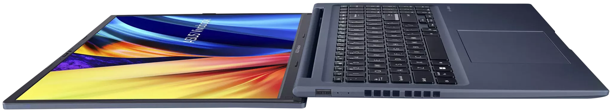 Ноутбук ASUS M1603QA-MB120 16" WUXGA, AMD R5-5600H, 8Gb, 512Gb SSD, no ODD, no OS, синий