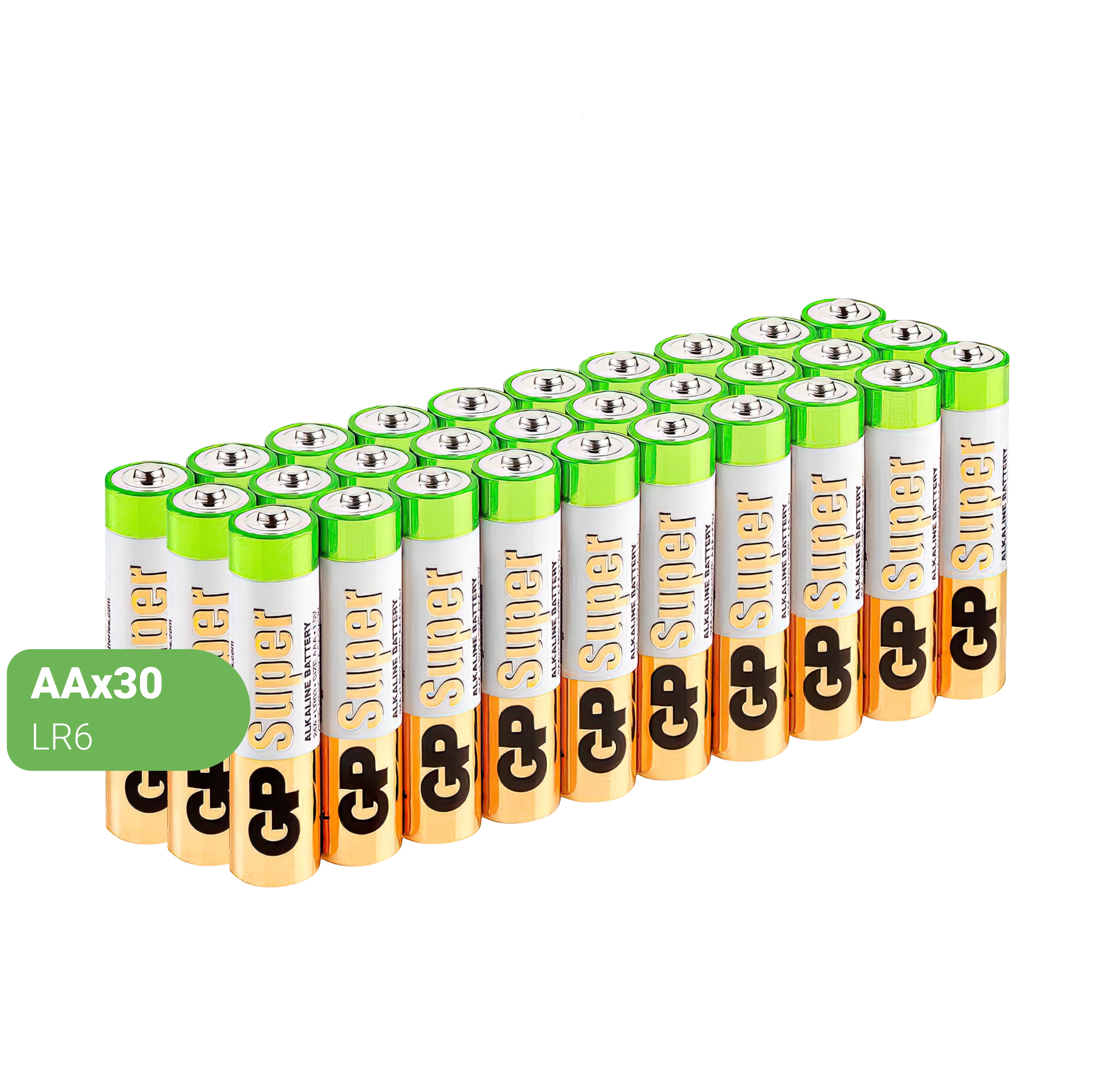 Батарейки GP 15A-2CRVS30 AA 30шт