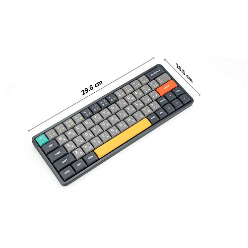Клавиатура Nuphy AIR60 Wireless (Red Switch) RGB Twilight