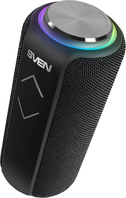 Колонка Sven АС PS-275 черный 12W 1.0 BT/3.5Jack 10м 2400mAh (SV-020866)