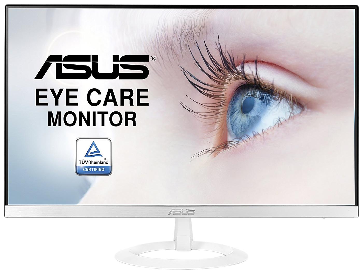 Монитор ASUS LCD 23" VZ239HE-W белый {IPS LED 1920x1080 5мс 178°/178° 16:9 250cd HDMI D-Sub} [90LM0332-B01670/90LM0330-B04670]