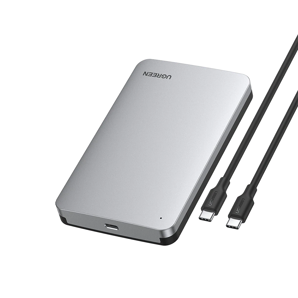 Бокс внешний UGREEN CM300 (70499) 2.5-Inch SATA External Hard Drive Enclosure - Grey