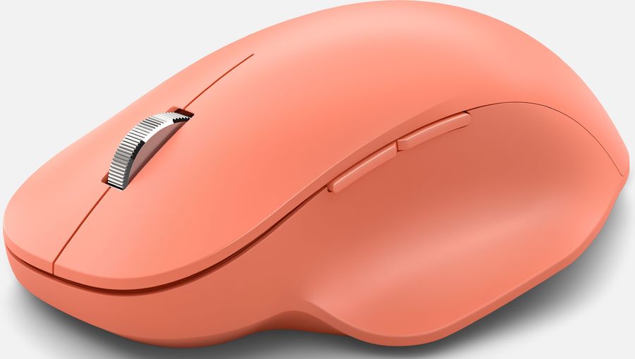 Мышь Microsoft Ergo Ergonomic персиковый оптическая (2400dpi) беспроводная BT (5but)