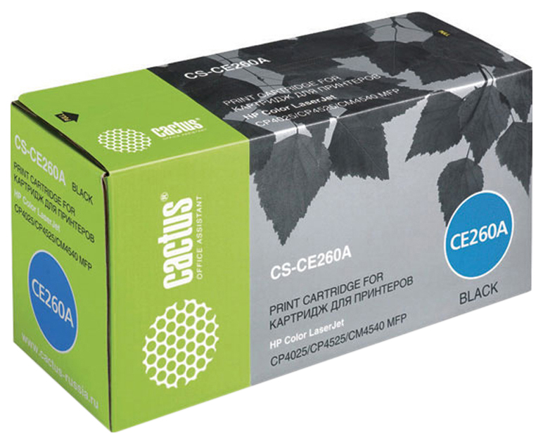 Картридж лазерный Cactus CS-CE260A черный (8500стр.)