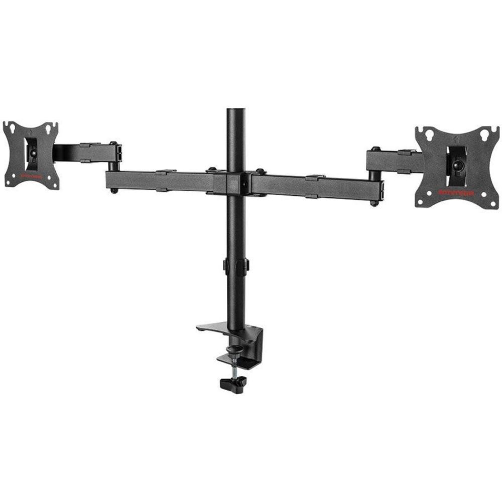 Кронштейн для мониторов Arm Media LCD-T04, до 28", до 14кг, настольный, поворот и наклон, черный