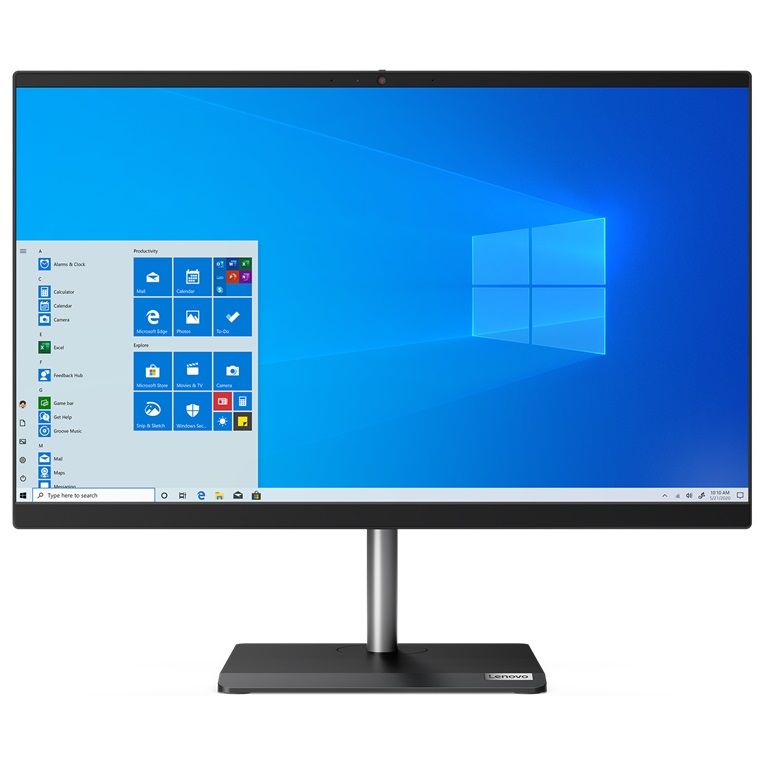 Моноблок Lenovo V30a-24IIL [11LA001VRU] Black 23.8" {FHD i3-1035G1/8Gb/512Gb SSD/DVDRW/DOS/k+m}