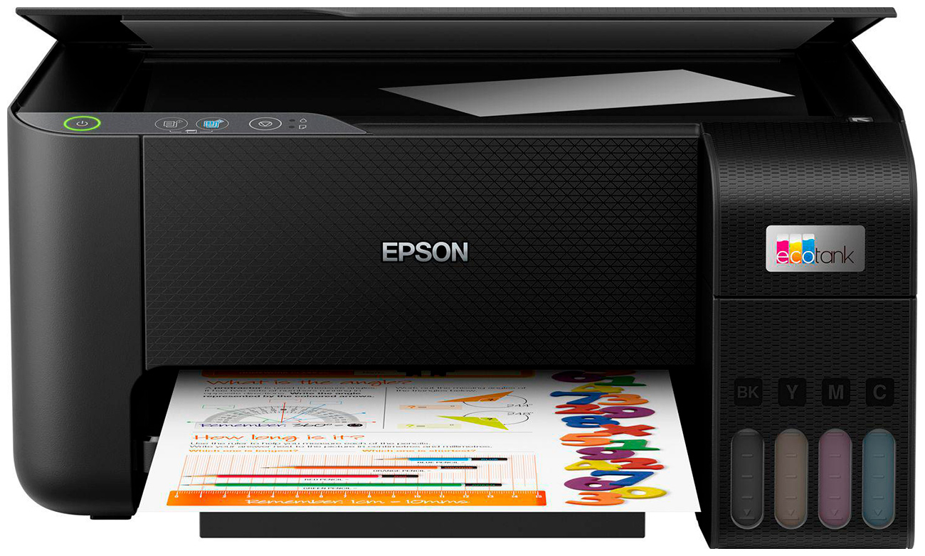 МФУ струйный Epson EcoTank L3210 (A4, принтер/сканер/копир, 5760x1440dpi, 33чб/15цв. ppm, СНПЧ, Ink103 , USB) (C11CJ68501)