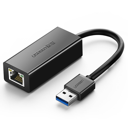 Адаптер UGREEN CR111 (20256) USB 3.0 Gigabit Ethernet Adapter - Black