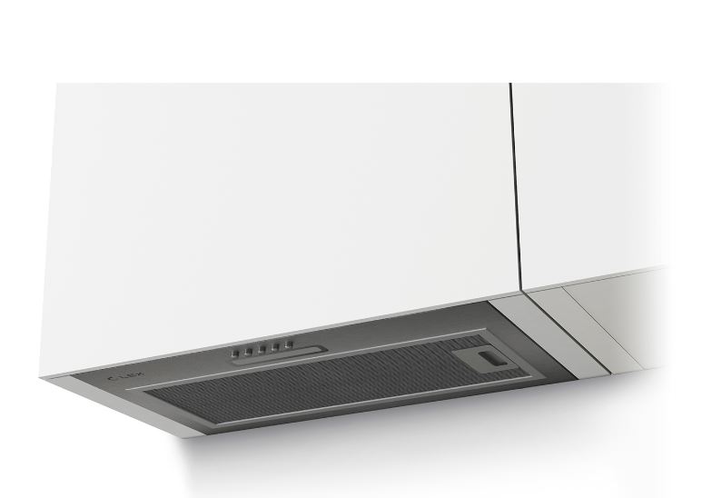 Вытяжка встраиваемая Lex GS Bloc LIGHT 600 INOX нержавеющая сталь управление: кнопочное (1 мотор)