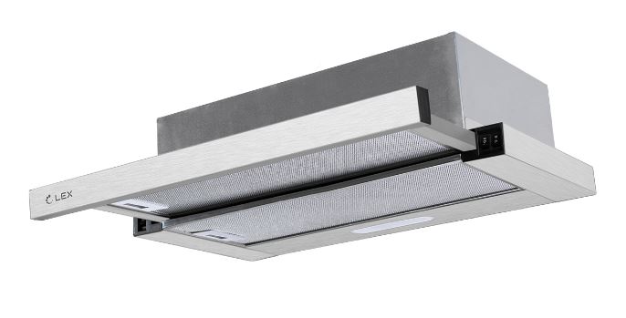 Вытяжка встраиваемая Lex Honver 600 INOX, нержавеющая сталь
