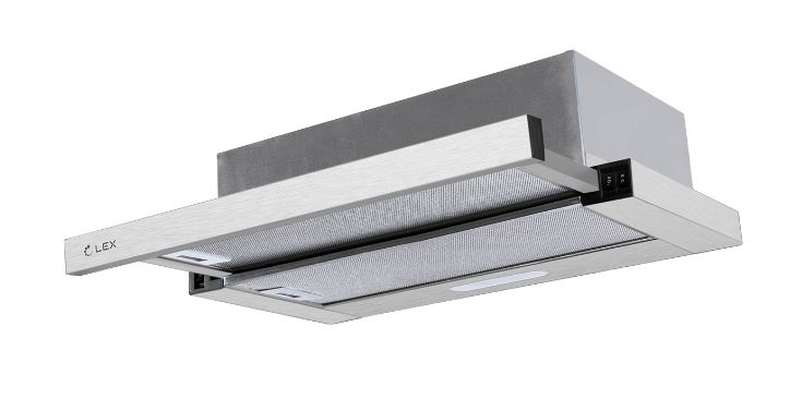 Вытяжка встраиваемая Lex Honver 2M 600 INOX, нержавеющая сталь