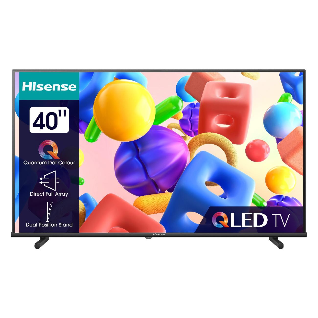 40" (102 см) Телевизор LED Hisense 40A5KQ черный