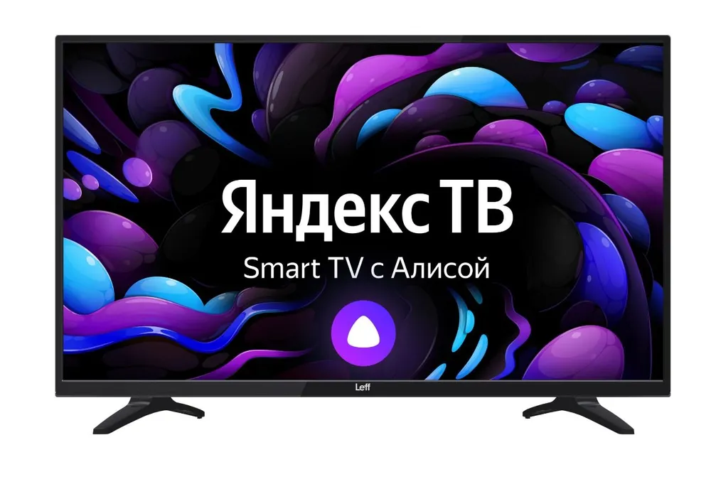 Телевизор LCD 43" YANDEX 4K 43U550T LEFF