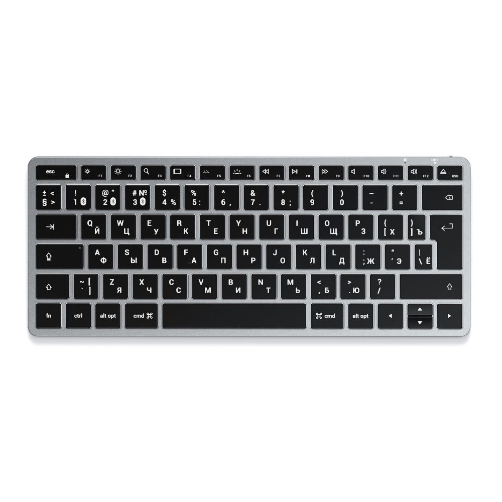 Беспроводная клавиатура Satechi Slim X1 Bluetooth Keyboard-RU. Раскладка - Русская