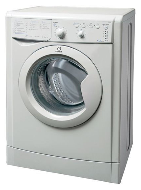 Стиральная машина Indesit EcoTime IWUB 4105 класс: A загр.фронтальная макс.:4кг белый