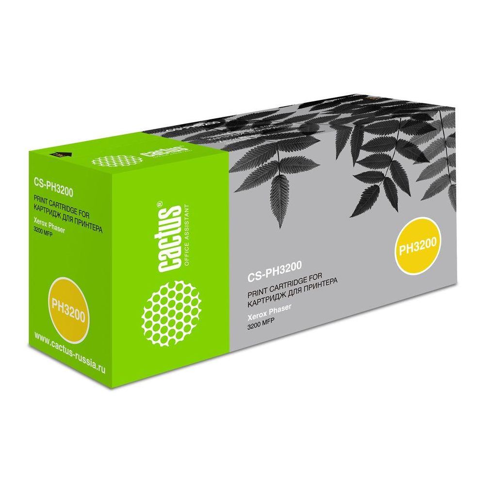 Картридж лазерный Cactus CS-PH3200 113R00730 черный (3000стр.) для Xerox Phaser 3200/3200mfp/3200mfp