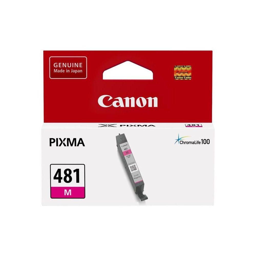 Картридж струйный Canon CLI-481M 2099C001 пурпурный для Canon Pixma TS6140/TS8140TS/TS9140/TR7540/TR