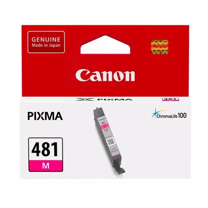 Картридж струйный Canon CLI-481M 2099C001 пурпурный для Canon Pixma TS6140/TS8140TS/TS9140/TR7540/TR