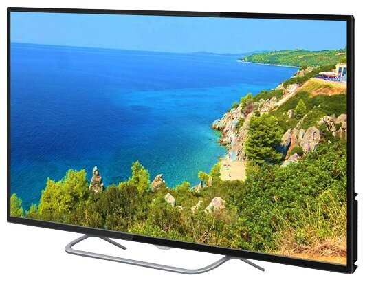 Телевизор LED PolarLine 55" 55PU11TC-SM черный 4K Ultra HD 50Hz DVB-T DVB-T2 DVB-C WiFi Smart TV (RU