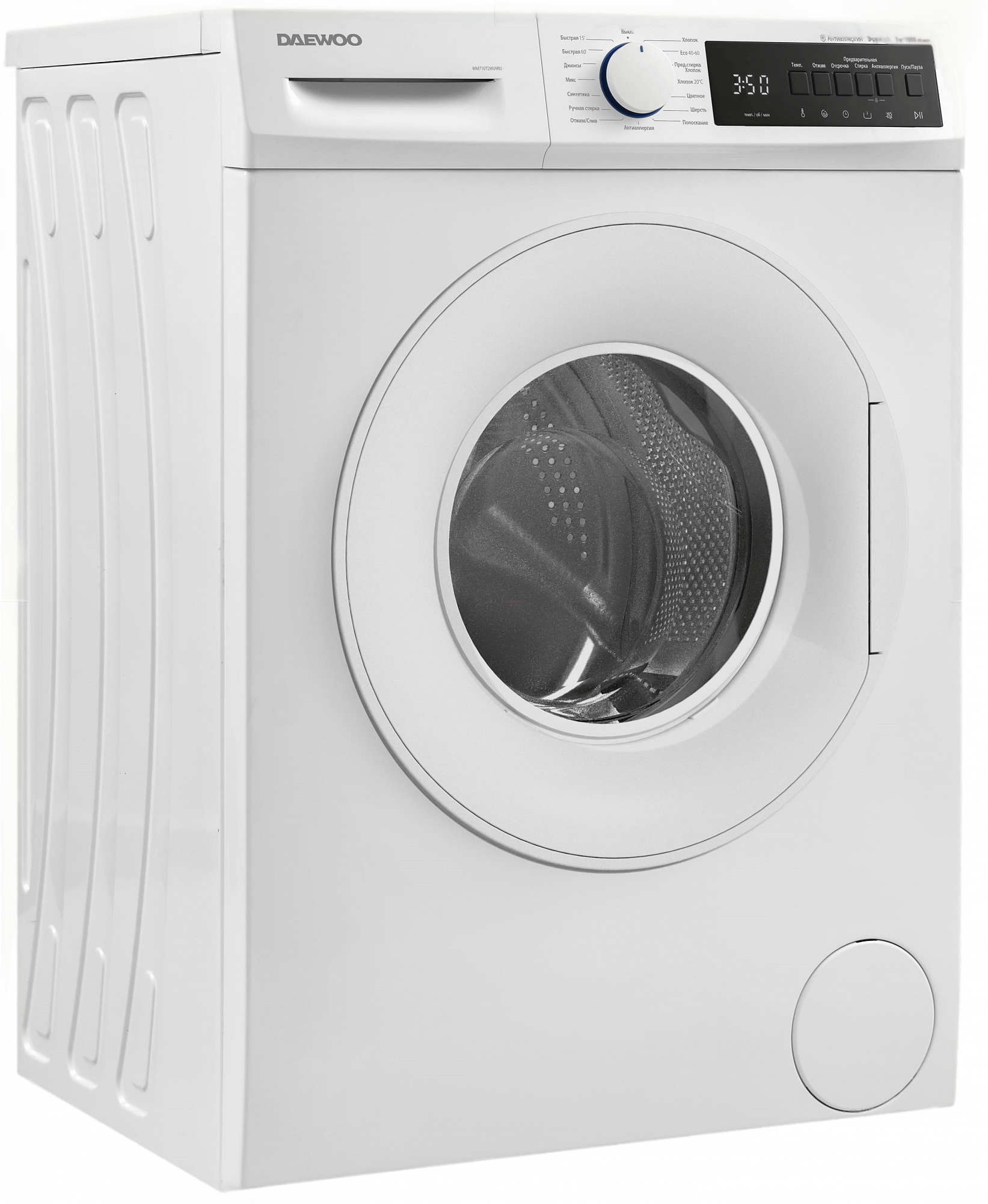 Стиральная машина Daewoo WM710T2WU9RU класс: A++ загр.фронтальная макс.:7кг белый