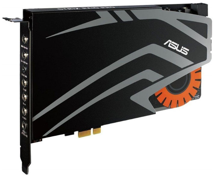 Звуковая карта Asus PCI-E Strix Raid Pro (C-Media 6632AX) 7.1 Ret