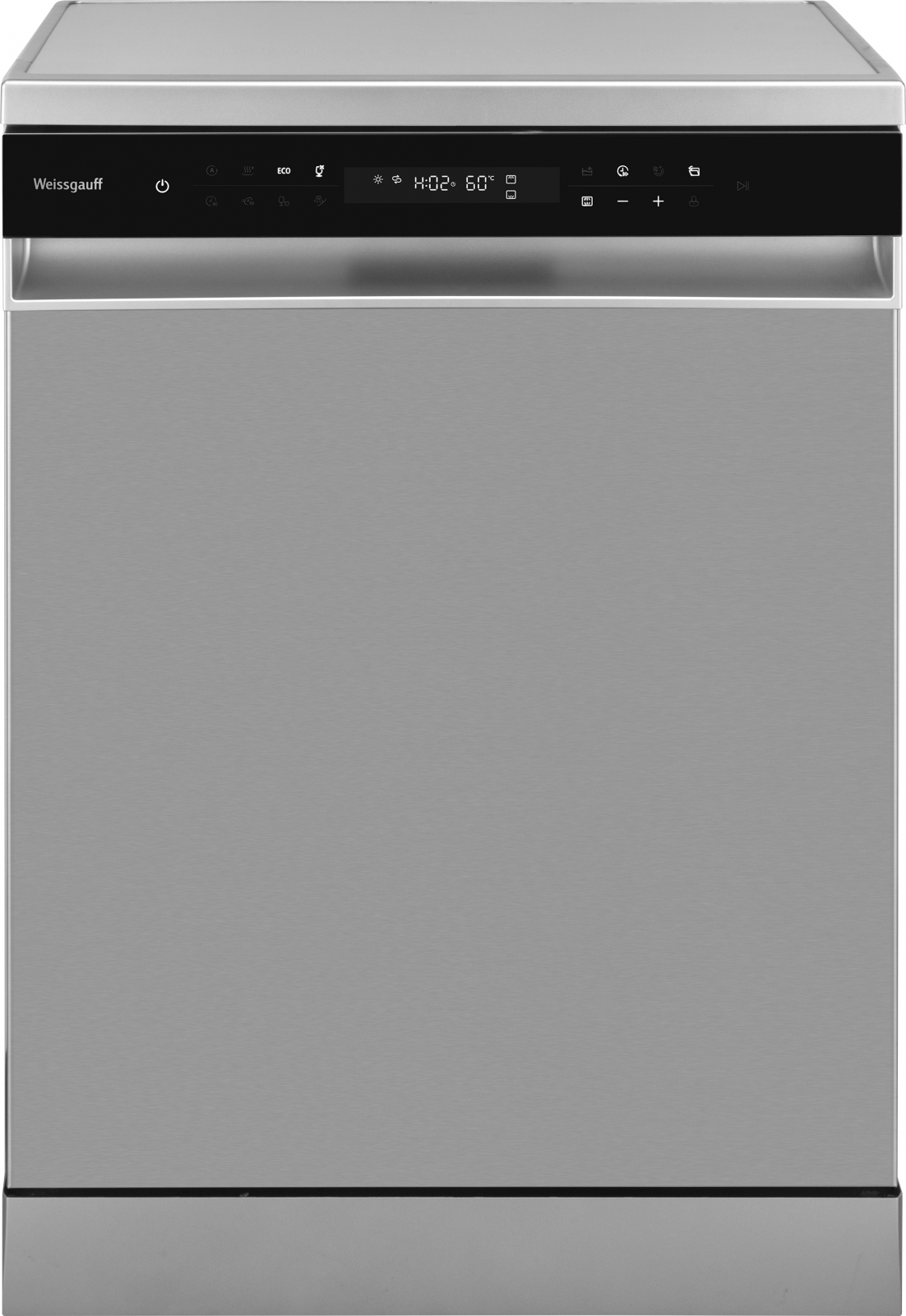 Посудомоечная машина Weissgauff DW 6138 Inverter Touch Inox нержавеющая сталь (полноразмерная)