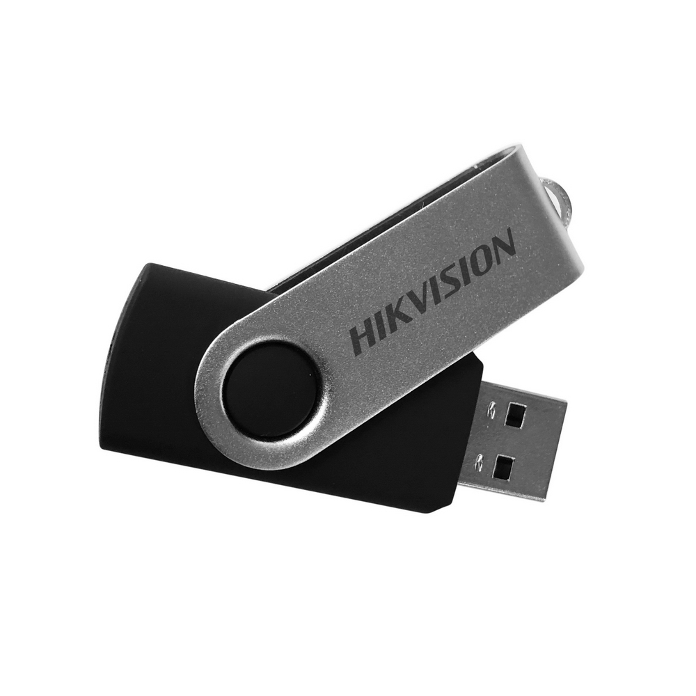 Флеш Диск Hikvision 32GB M200S HS-USB-M200S 32G USB2.0 черный