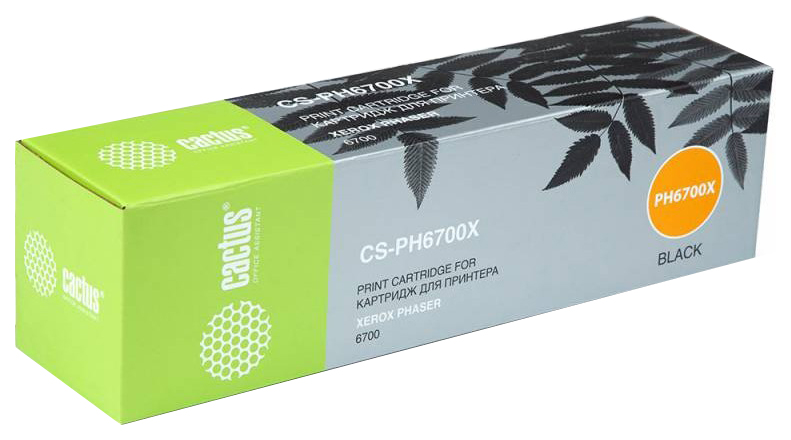 Картридж лазерный Cactus CS-PH6700X 106R01526 черный (18000стр.) для Xerox Phaser 6700
