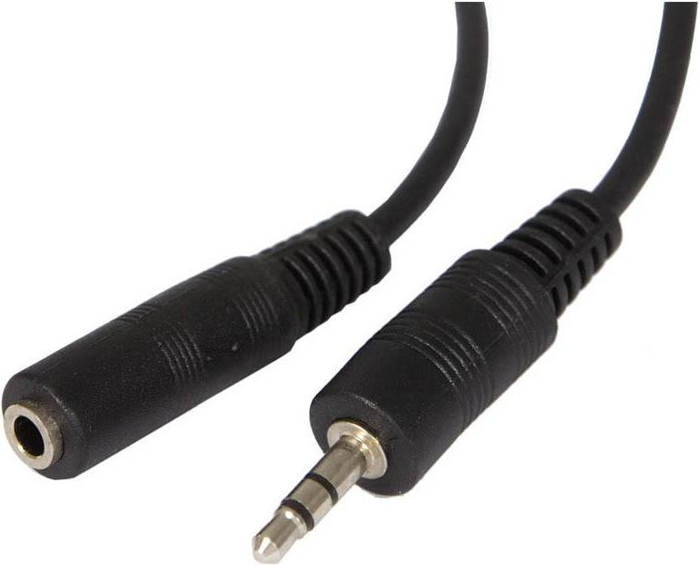 Кабель аудио Ningbo JAAC003-1 Jack 3.5 (m)/Jack 3.5 (f) 1м. черный