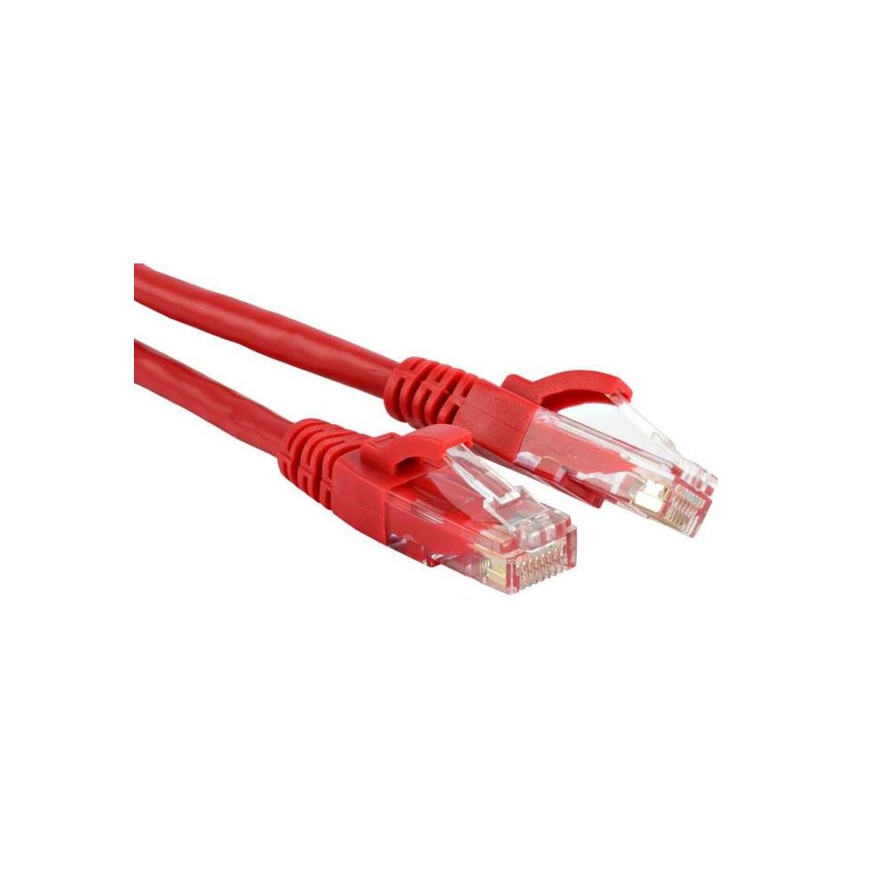 Патч-корд Lanmaster TWT-45-45-0.5-RD UTP RJ-45 вил.-вилка RJ-45 кат.5E 0.5м красный ПВХ (уп.:1шт)