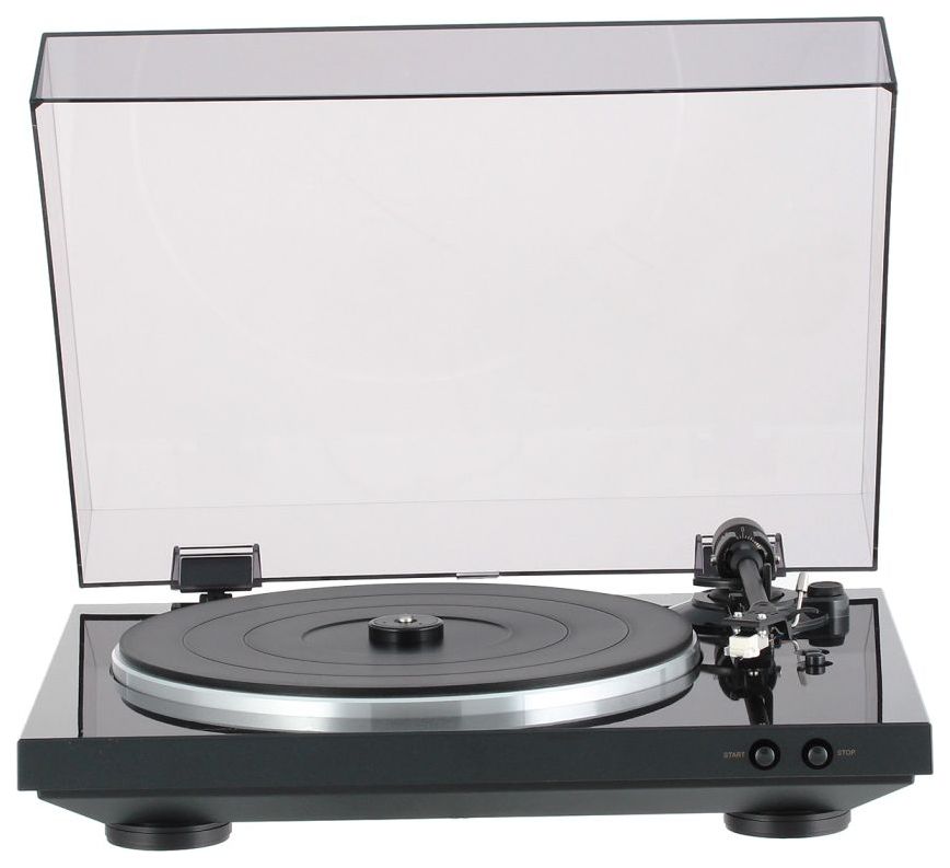 Проигрыватель винила Denon DP-300F полностью автоматический черный