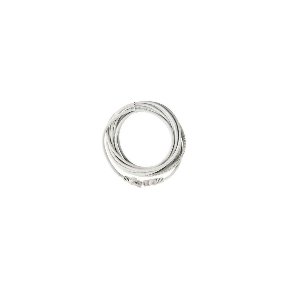 Патч-корд ITK PC01-C5EU-5M UTP RJ-45 вил.-вилка RJ-45 кат.5E 5м серый ПВХ (уп.:1шт)