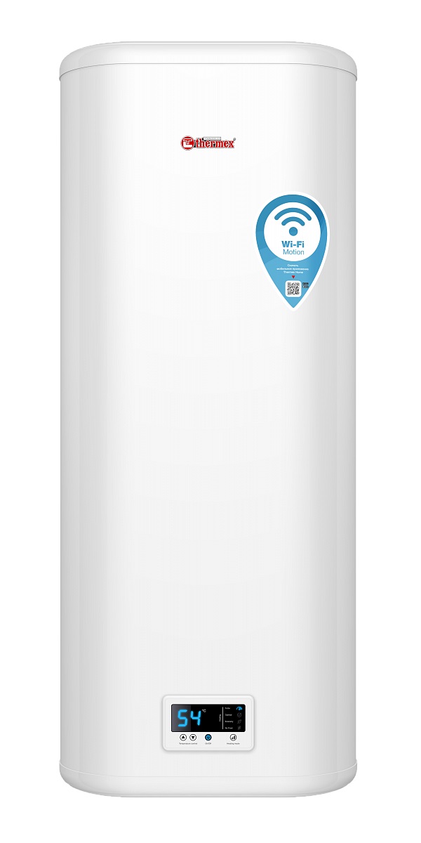 Водонагреватель Thermex IF 100 V (pro) Wi-Fi 2кВт 100л электрический настенный/белый