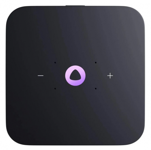 Умная колонка Yandex Станция Миди YNDX-00054PNK Алиса малиновый 24W 1.0 BT/Wi-Fi 10м