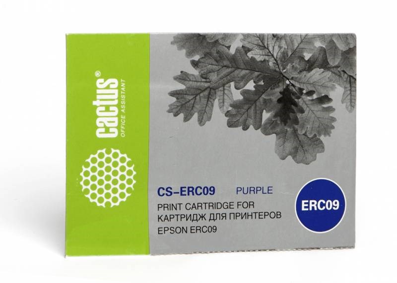 Картридж матричный Cactus CS-ERC09 пурпурный для Epson ERC09