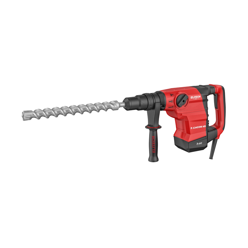 Перфоратор Elitech П 1342ЭМ HD (E2205.003.00) патрон:SDS-max уд.:10Дж 1300Вт (кейс в комплекте)