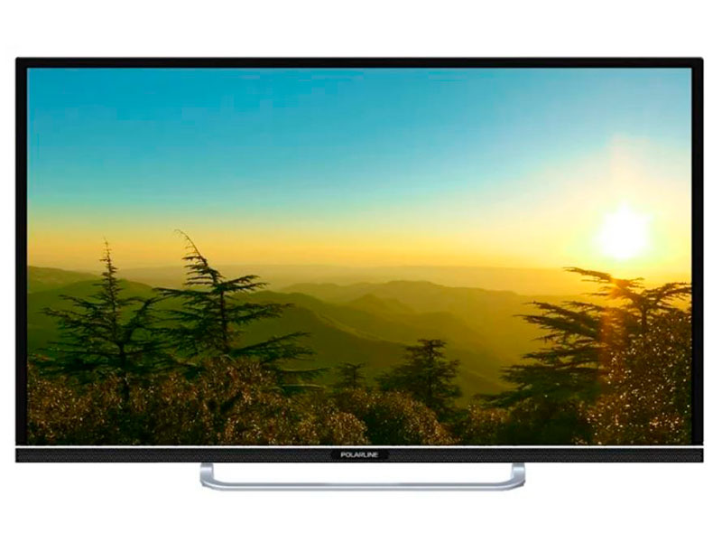 Телевизор LED PolarLine 32" 32PL53TC-SM черный FULL HD 50Hz DVB-T DVB-T2 DVB-C USB WiFi Smart TV (RU