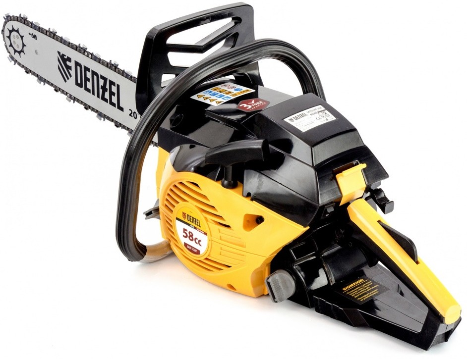 Бензопила Denzel DGS-5820 4.1л.с. дл.шины:20" (50cm) (95235)