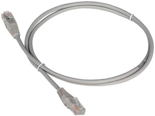 Патч-корд Lanmaster TWT-45-45-10-GY UTP RJ-45 вил.-вилка RJ-45 кат.5E 10м серый ПВХ (уп.:1шт)