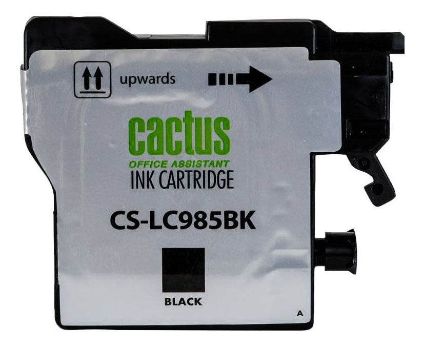 Картридж струйный Cactus CS-LC985BK черный (15мл) для Brother DCPJ315W/DCPJ515W/MFCJ265W