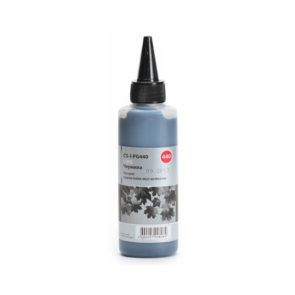 Чернила Cactus CS-I-PG440 черный пигментный 100мл для Canon Pixma MG2140/MG3140