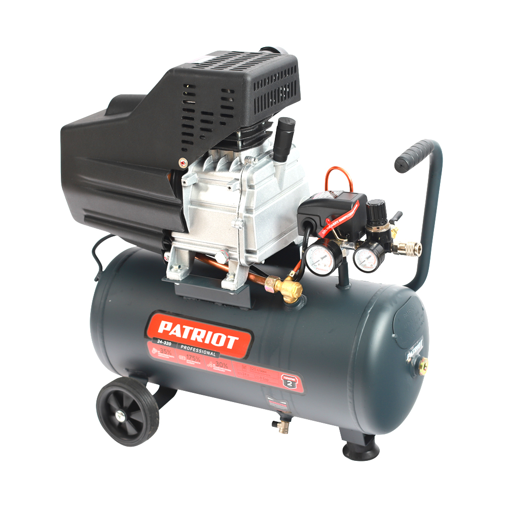 Компрессор поршневой Patriot Professional 24-320 масляный 320л/мин 24л 2000Вт