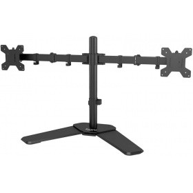 Кронштейн для мониторов ЖК Buro M042 черный 17"-27" макс.8кг настольный поворот и наклон