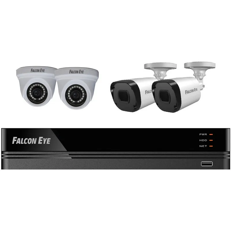 Комплект видеонаблюдения Falcon Eye FE-104MHD Офис Smart