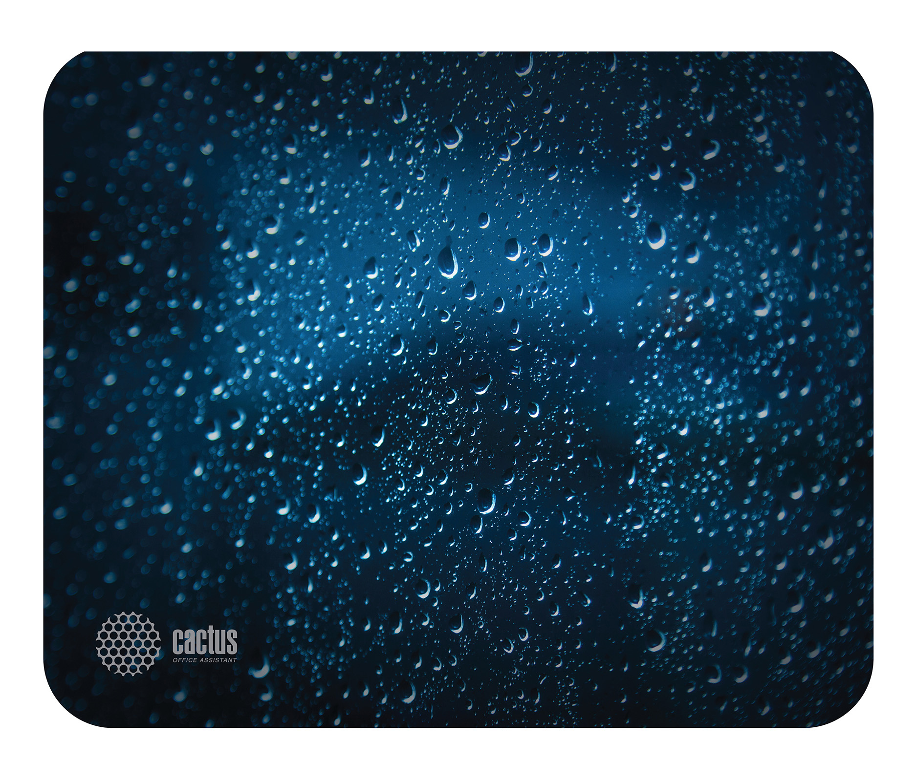 Коврик для мыши Cactus Water Drops 220x180x2мм (CS-MP-P05XS)