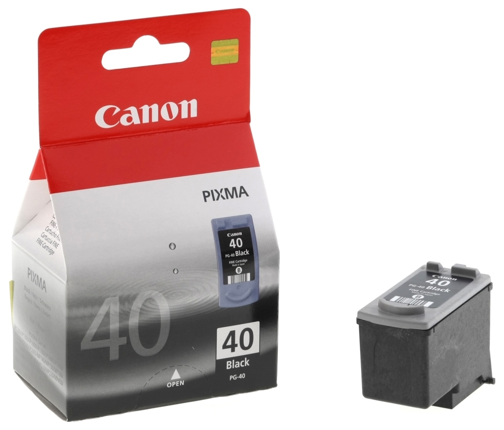 Картридж струйный Canon PG-40 0615B025 черный (16мл) для Canon MP450/150/170/iP2200/1600