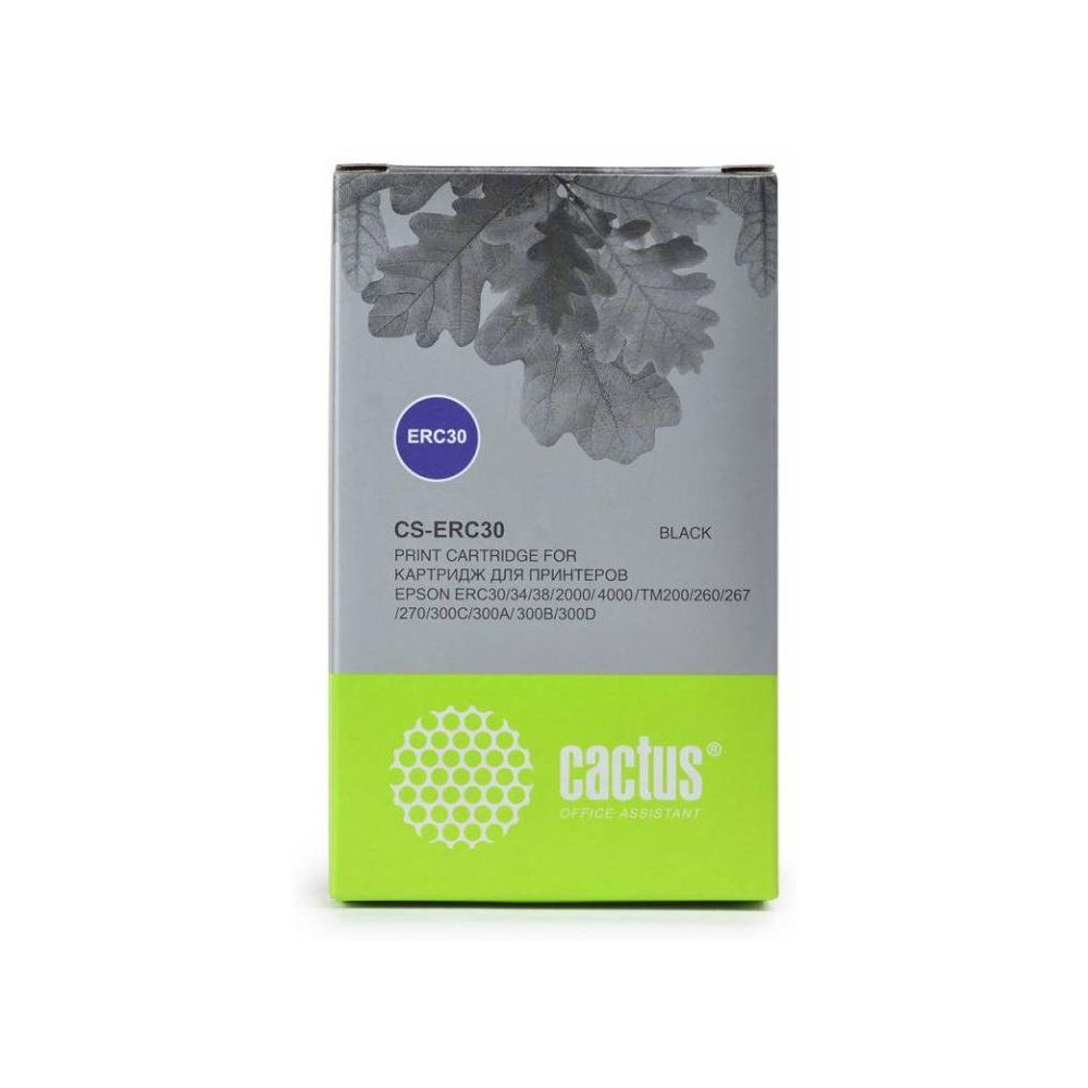 Картридж матричный Cactus CS-ERC30 черный для Epson ERC 30/34/38/TM-U220